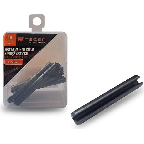 Perno elastico Teger 4x50, 10 pezzi (1/3)