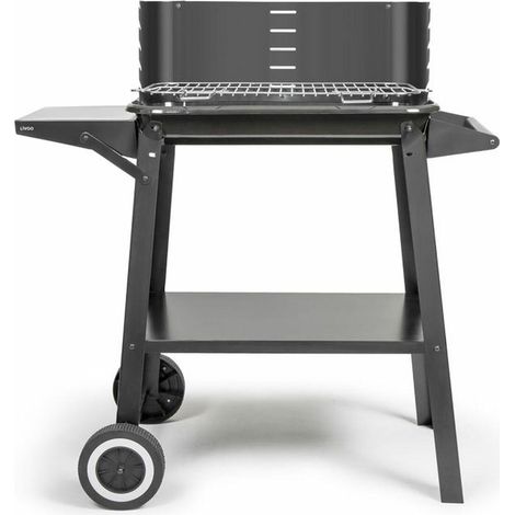 Livoo DOC328 Holzkohlegrill schwarz 48,5 x 28,8 cm