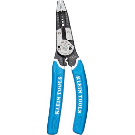 Klein Tools Pince à dénuder 200 mm 8 à 20 AWG avec fonction sertissage (1/5)