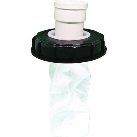 Rain Barrel IBC Tank filtre housse nylon adapté à DN75 housse Ton Barrel filtre housse jardin arrosage outils 165mm (1/5)