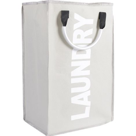 Panier à linge sale en tissu Oxford, sac de rangement pliable à main, organisateur simple pour objets divers (1/5)
