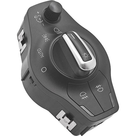 8K0941531AS Interrupteur de phares automatiques pour voitures, compatible avec les modèles Audi A4, B8, S4 et Q5 de 2009 à 2014, commande la fonction de phares automatiques.