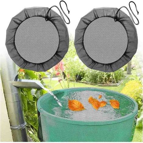 Regenwassertank-Schutznetz - FOLAYA - Ø 120 cm - Weiß - Packung (1/5)