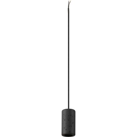 E27 FITU PD suspension stone longueur 500 cm câble nu 1 x max. 15 W noir - SLV - 1010417 (1/3)