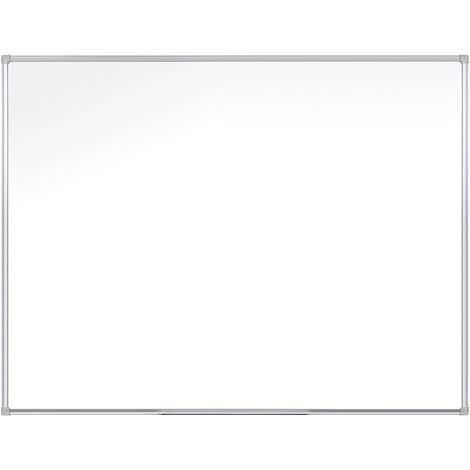 Tableau magnétique blanc en tôle laquée - 90 x 120 cm - Maxiburo (1/5)