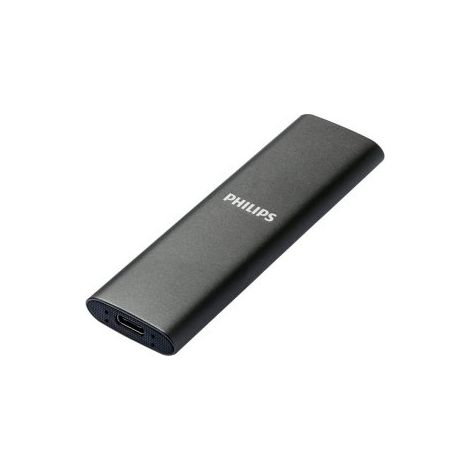 DISCO M.2 EXTERNO PHILIPS 250GB USB-C/USB3.0 540MB ULTRA SLIM GRIS