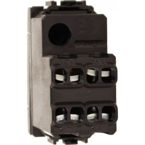 Invertitore 1P 16A 220V MBL Nero 1M Compatibile Bticino Living International BLN0901