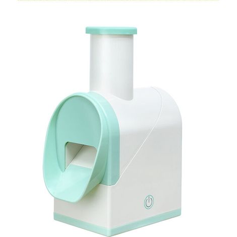 Broyeur a glace domestique USB Rechargeable Machine a glace rasee Petit electrique Double couteau Smoothie Maker