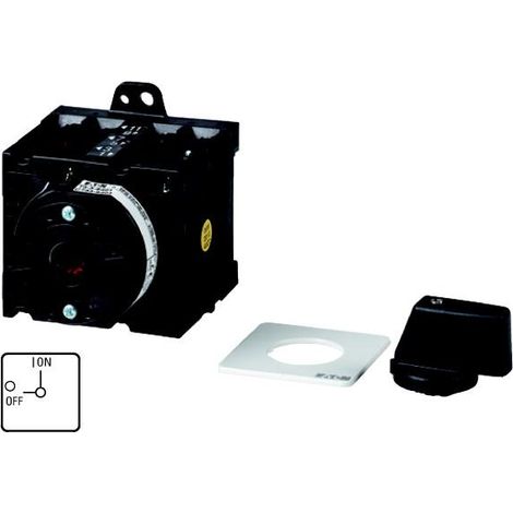 Inter. Marche-Arrêt 8P 32A 90° encastré fixation arrière,Appareil de base 000020599 EATON T3-4-8344/XZ