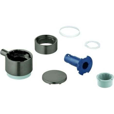 Absperrgriff 49090 für Aquadimmer hard graphite gebürstet (1/2)