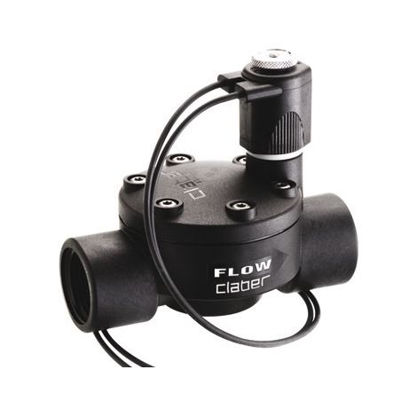 Elettrovalvola Solenoide Claber Filtro Antisabbia Filetto 1"F. 24 Volt  -90824
