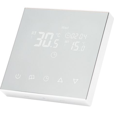 Thermostat de chauffage à eau/au sol, panneau de commande de température pour poêle mural, 220 V CA