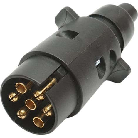 Presa per rimorchio Massey Ferguson, New Holland 12V, 7 pin, codice OEM 1427996M1 Breckner Germany (1/5)