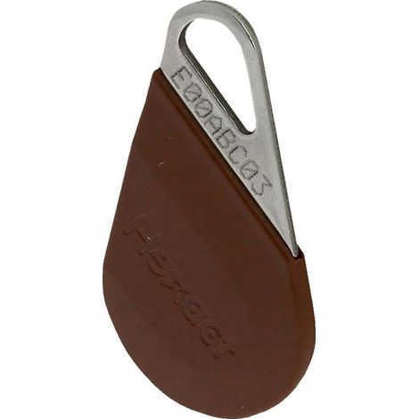 Badge de proximité Mifare 13,56 MHz pour contrôle d'accès VIGIK® marron BTICINO BT348246