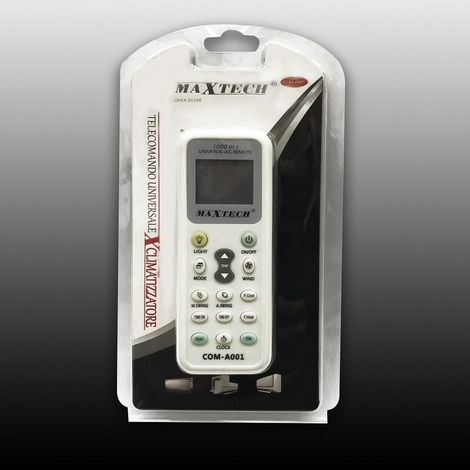 MaxTech - Telecomando Universale Condizionatore Climatizzatore D'aria Maxtech Com-a001 -