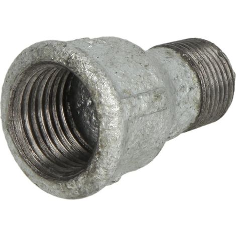 Raccord en fonte malléable manchon réduit 3/4’’ x 1/2’’ FF/FM