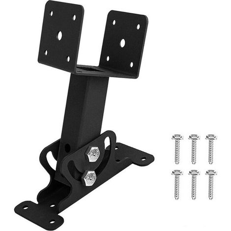 Support de Poutre Réglable pour Pergola – Rehausseur de Toit en Acier Inoxydable, Angle Ajustable 0° à 180° (1/4)