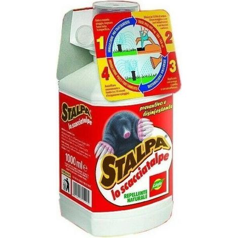 Linfa STALPA Dissuasore naturale liquido concentrato scaccia talpe 1 LT