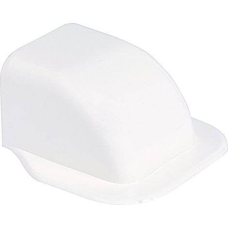 CURVA A MURO PER CONDIZIONAMENTO IN PVC 90x65 MM   VECAM-CO S.P.A