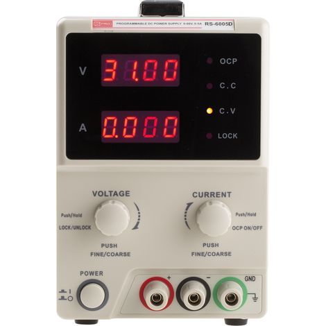 Alimentation de laboratoire, 0 60V, 0 5A, 1 sortie 300W ( Prix pour 1 ) (1/4)