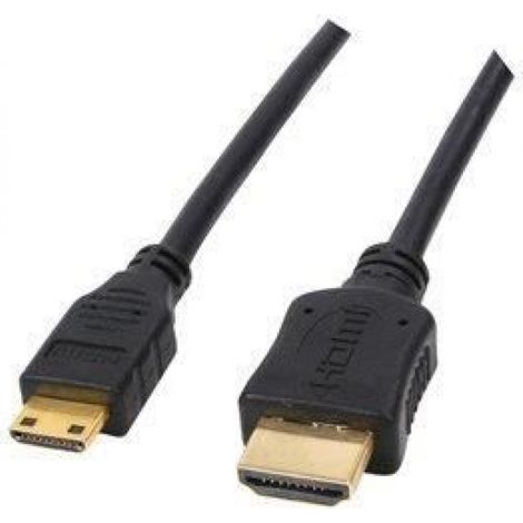 ® Câble Mini HDMI vers HDMI - 1.8m - Full HD - Type C Mini 19 Broches vers Type A Std 19 Broches (1/3)