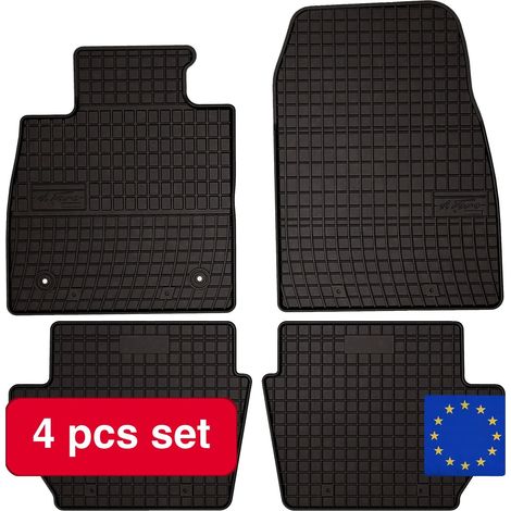 Tapis de sol de voiture, caoutchouc, 70 cm x 45 cm x 0,5 cm, compatible avec SUV compact (2019-), 2,5 kg, tapis toutes saisons (1/5)