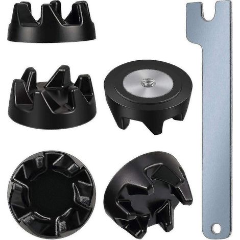 HOXILEELEO - Parti di ricambio per accoppiatore mixer KitchenAid (confezione da 6) - 9704230 Accoppiatore frullatore con 1 chiave (1/5)