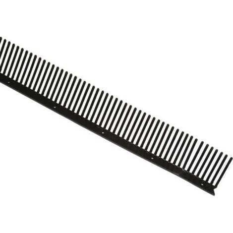1 Meter IVT Traufenlüftungskamm, Kunststoff 55mm schwarz