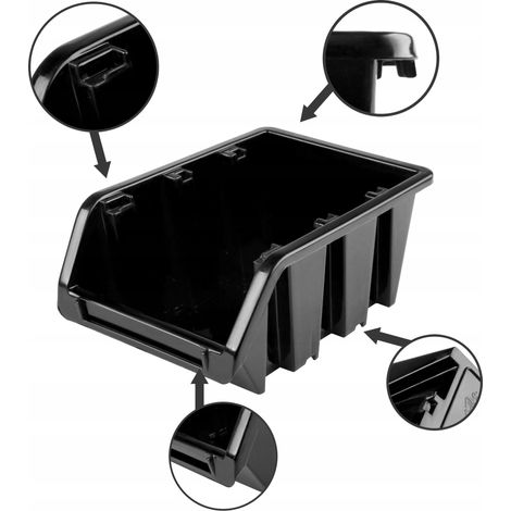 Plateau d'atelier noir pour camion NP8 (1/2)