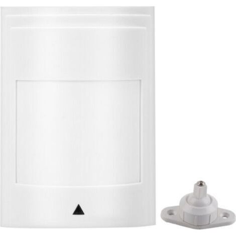 Sensore di movimento a infrarossi passivo cablato, doppio rilevatore PIR, allarme di avvertimento 12V, sistema di sicurezza autonomo. (1/4)