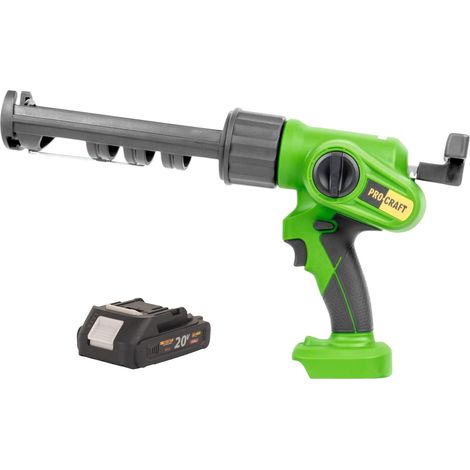 Procraft PC20bb Akku Kartuschenpistole 20 V 2000 N 280 - 310 ml + 1x Akku 2,0 Ah - ohne Ladegerät (1/5)