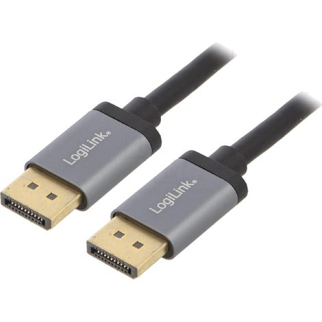 Cable de connexion DisplayPort 4K DP male a DP male 1m - Noir