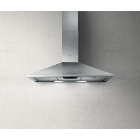 395 M3-3 Vitesses-filtre Métal-eclairage Led-déco Trapèze-l 90 Cm- Missy Pb 90 - Inox - Elica (1/5)