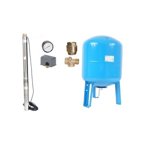 kit forage complet 100L - 70 L min à 71 M avec accessoires