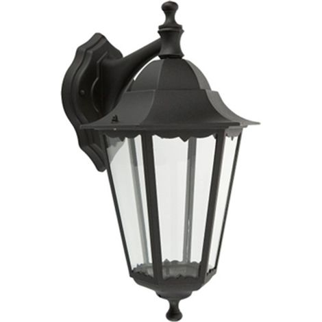 Applique Esterno Sawyer Alluminio Nero Giu' 1 Luce E27 Ip44 (1/3)