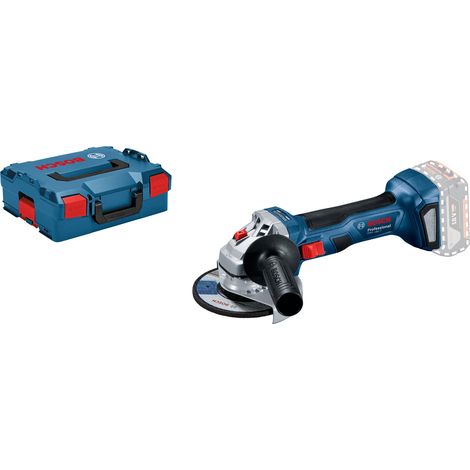 Bosch Akku-Winkelschleifer GWS 18V-7 ohne AKku und Ladegerät in L-BOXX