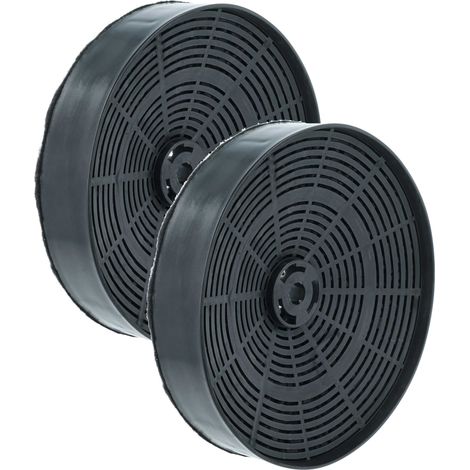 vhbw 2x Filtres à charbon actif remplacement pour Zerowatt 49011522 pour hotte aspirante