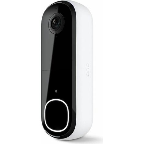 Arlo Essential 2 Campanello Video Bianco Nero 2K 180° (1/5)
