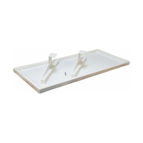Bac à condensat PVC 940mm – Largeur 420mm – Raccord pour tube – Pour PAC air - air (1/2)