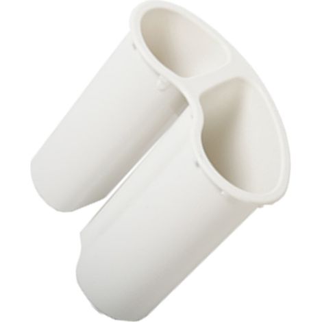 Ersatzteil - Drücker (weiß) -  - MOULINEX, TEFAL, KRUPS, ALL-CLAD
