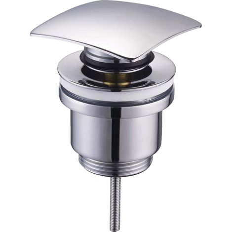 Universal Square Modell Click-Clack Drain Tecom PCUQ Chrom
