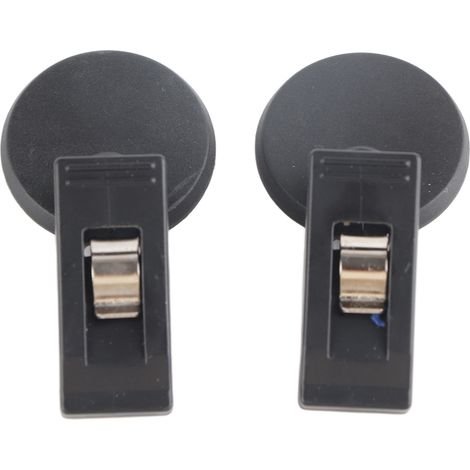 Porte-ticket de stationnement avec ventouse et pince, support pour vignette auto (1/5)