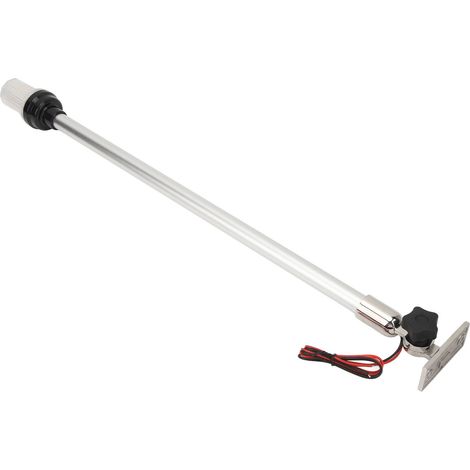 180° drehbare LED-Ankerleuchte mit 61 cm (24 Zoll) Edelstahlfuß für Boote, Yachten und Offshore-Schiffe. (1/5)