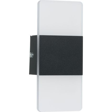 Applique murale rectangulaire à LED AC85-265V, lampe de chevet/couloir décorative en aluminium (1/5)