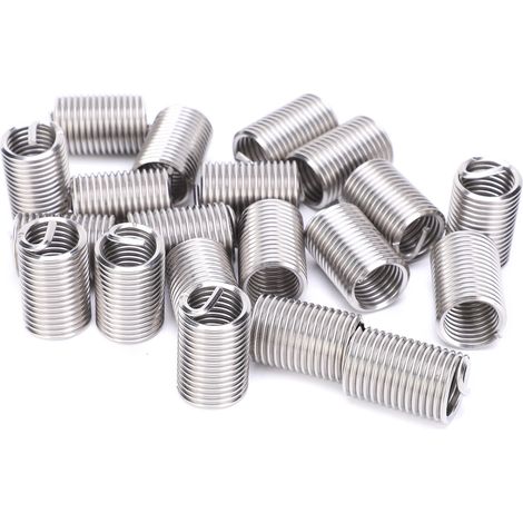 20 inserts filetés mâle femelle réducteur écrou réparation outil inox fixations M14x22.5D (1/5)