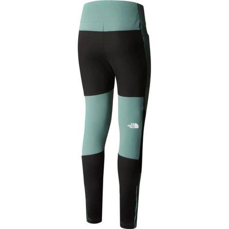Pantalones ajustados The North Face Felik Alpine para mujer - Salvia oscuro/Negro Talla: S
