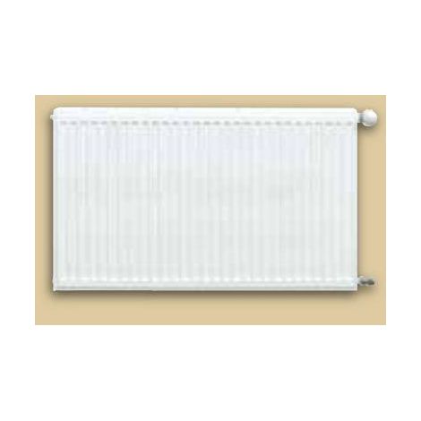 Stelrad Compact All In radiateur panneau 40x70cm type 22 872watt 4 raccordements Acier Blanc brillant