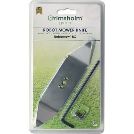 Robomow Messer B2X rx Edelstahl 20 cm