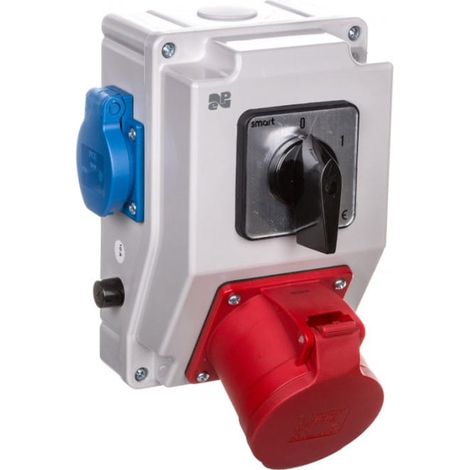 Interruttore automatico per quadro di distribuzione di potenza RS-Z 0-1 3P+N+Z 32A, 2P+Z 230V grigio 6275-00