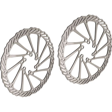 disques de frein pour vélo, légers, à dissipation thermique rapide, en acier haute dureté, pour VTT, 180 mm / 7,1 pouces (1/5)